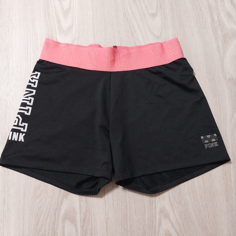 Pink Compression Shorts, Small